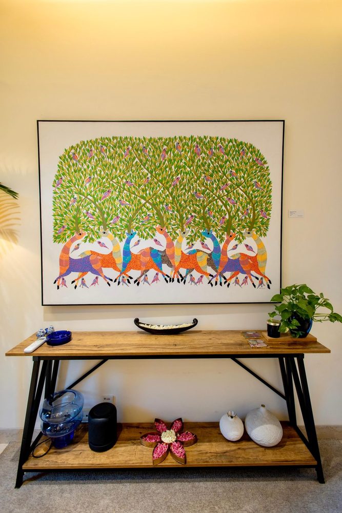 Indigofera exhibition moment