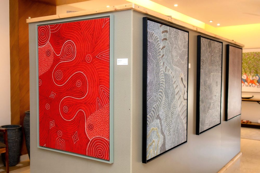 Indigofera exhibition moment